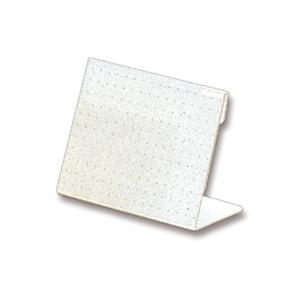 ライオン事務器 カード立 L型(アクリル製) W80×H55mm L-80 1個