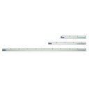 ライオン事務器 アルミカッティング定規 45cm AL-45 1本