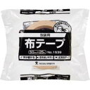 寺岡製作所 包装用 布テープ 50mm×25m No.1539 クリーム