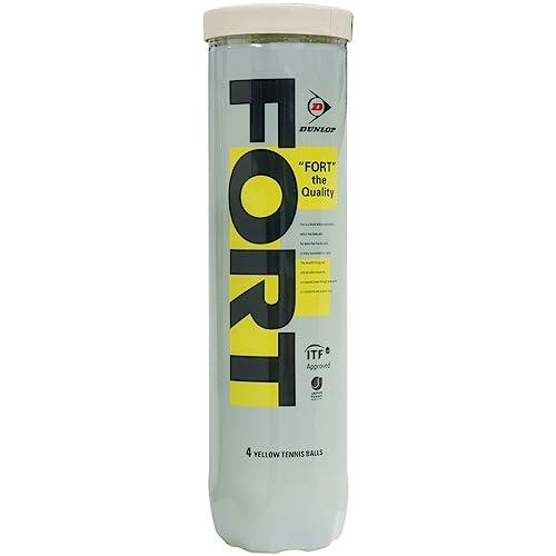 ダンロップ DUNLOP テニスボール DUNLOP FORT(ダンロップ フォート) 4球入 1缶 DFCPFYLPT4TIN