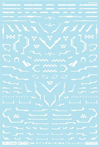 GM-122 アシタのデカール 1/100 GM ラインデカール No.5「ニューロン」 ホワイト