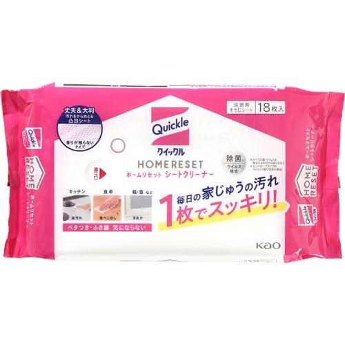 花王 クイックル ホームリセット シートクリーナー 18枚
