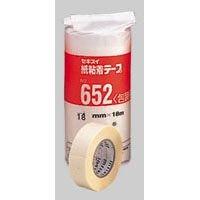 セキスイ 紙粘着テープ No.652 18×18 7巻 002041100