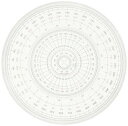 ウチダ 全円分度器 15cm 1-822-0001