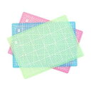ミワックス スケルトン カッティングマット A4(300×220×2mm)ブルー1枚のみ STN-A4-BU