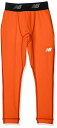 ジュニアストレッチインナーロングパンツ NBJ JJPF7385 AO(アルファーオレンジ) BK(ブラック) BLU(ブルー) BRC(ブライトチェリー) C...