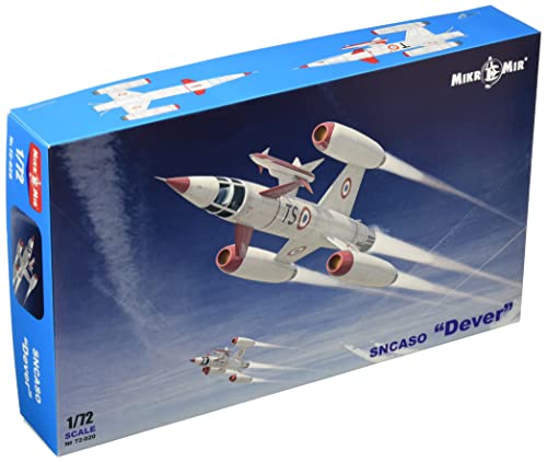 ミクロミル 1/72 フランス空軍 SNCASO デヴェル 計画垂直離着陸要撃機 プラモデル MKR72-020 おもちゃ