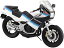 スカイネット 1/12 完成品バイク スズキ RG250Γ ブルー × ホワイト おもちゃ