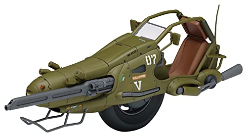 ウェーブ ヴイナス戦記 FIGHTING MONO BIKE HOUND 1/20スケール 全長約19cm 色分け済みプラモデル KM-012 おもちゃ