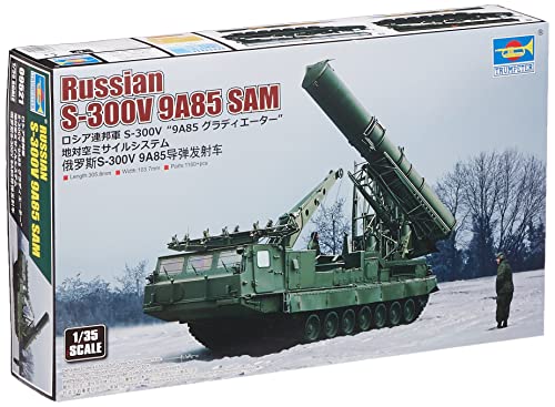 トランペッター 1/35 ロシア連邦軍 S-300V 9A85グラディエーター 地対空ミサイルシステム プラモデル 09521 おもちゃ