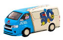 ティーケーカンパニー TARMACWORKS 1/64 トヨタ Hiace Widebody Mr. Men Little Miss 50th Anniversary With metal oil can 完成品 T64-038-MR おもちゃ