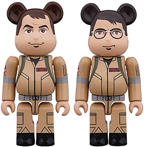 ベアブリック GHOSTBUSTERS 100％ 2PC SET Raymond Stantz/Egon Spengler 各全高約70mm 塗装済み 完成品 フィギュア おもちゃ