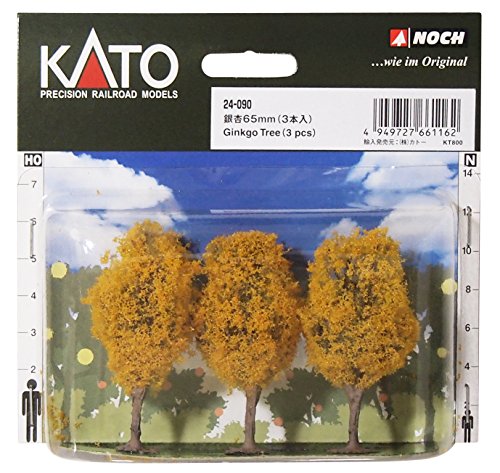 KATO Nゲージ 銀杏65mm 3本入 24-090 ジオラマ用品 おもちゃ