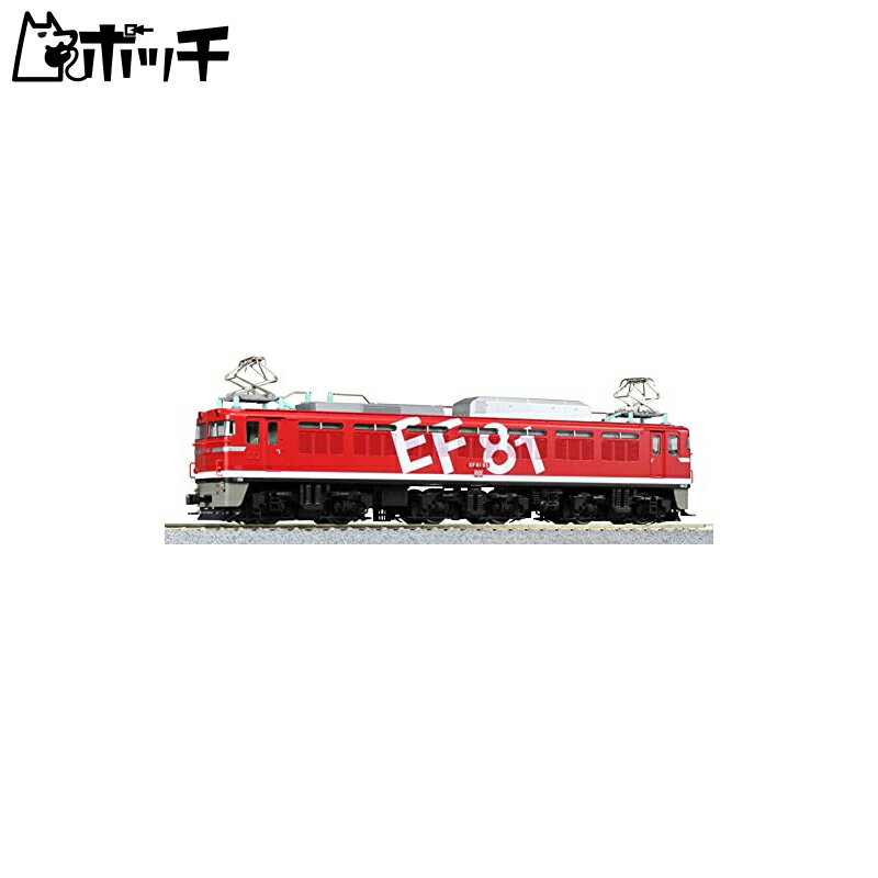 KATO HOゲージ EF81 95 レインボー塗装機 1-322 鉄道模型 電気機関車 赤 おもちゃ