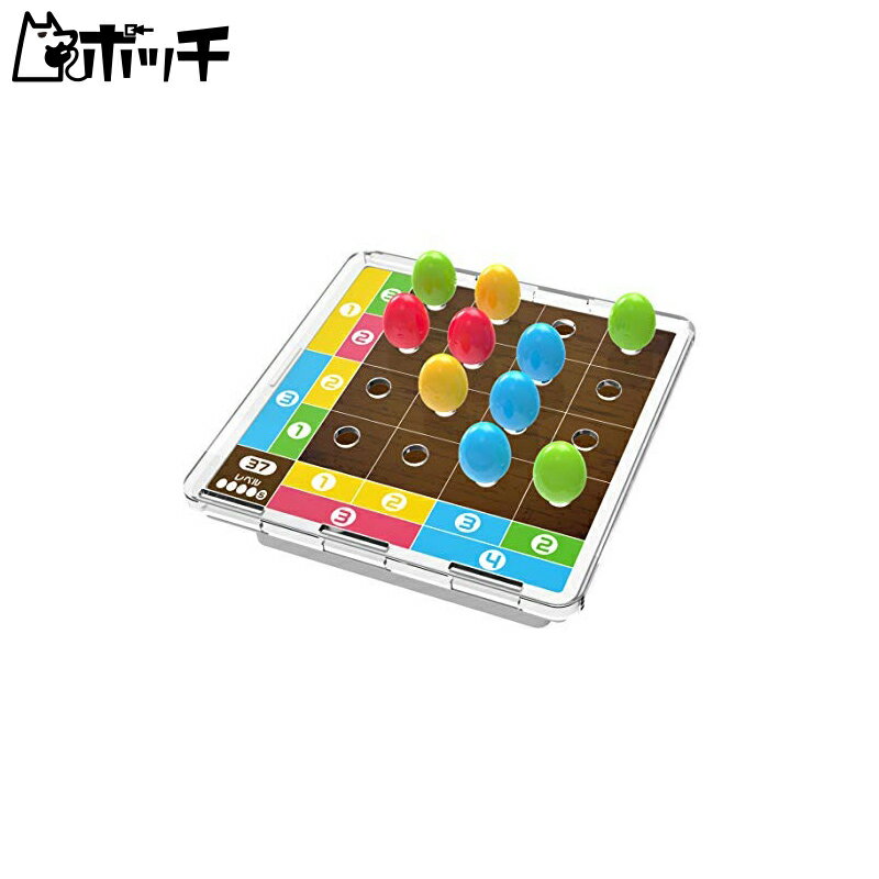 ハナヤマ ロジカルニュートン パズルゲーム コロンブスのひらめきタマゴ おもちゃ(3)