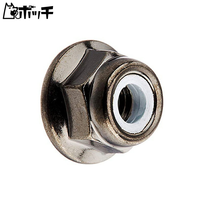 タミヤ OP.1642 4mm フランジ ロックナット (ブラック) 8個 54642 おもちゃ