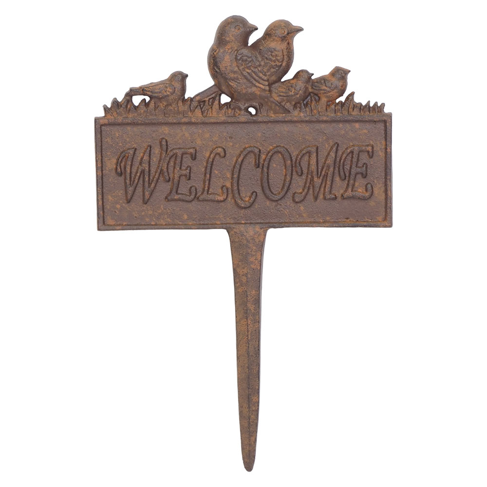 ガーデニング雑貨 ガーデンピック バードウェルカムピックのサムネイル