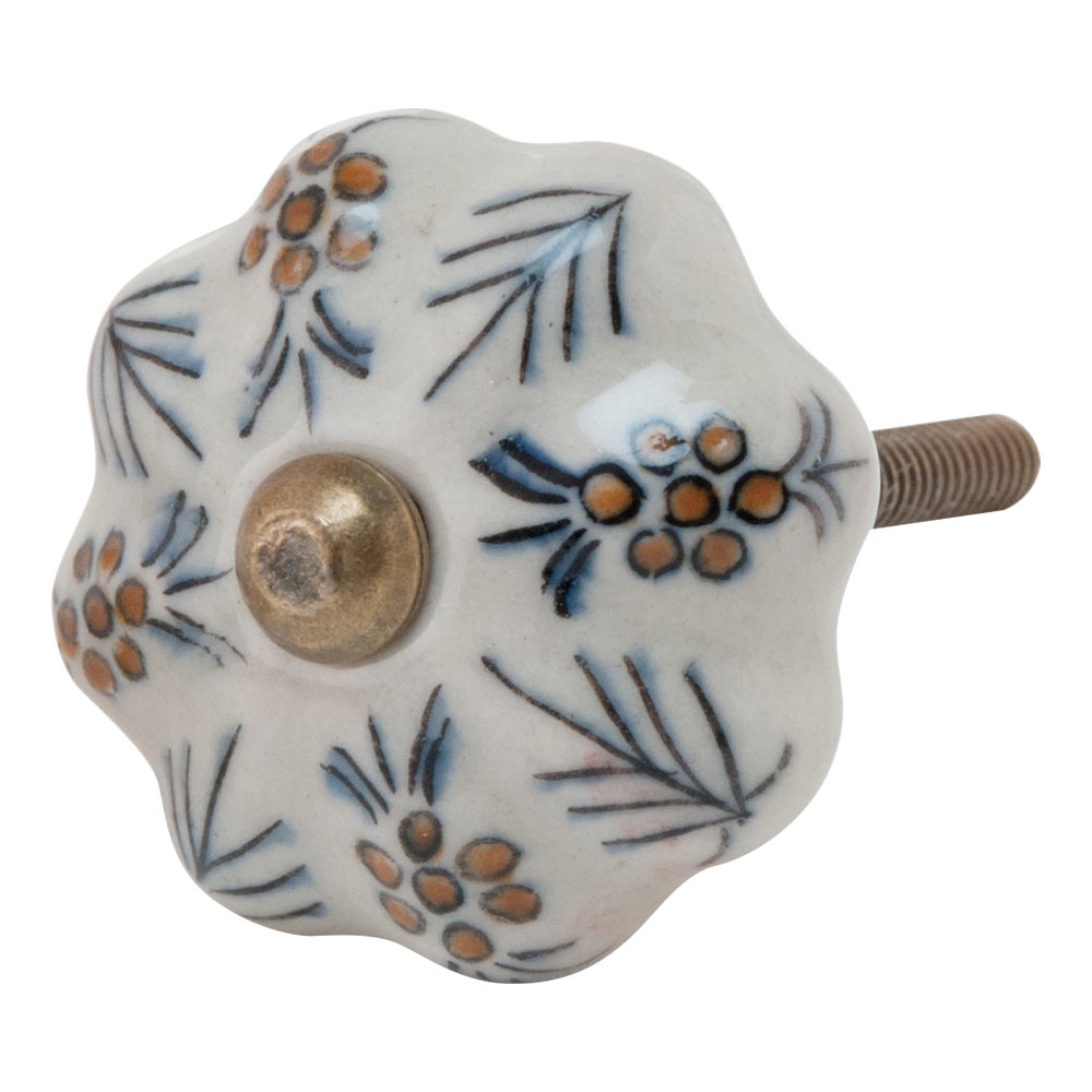 つまみ 取っ手 セラミックノブ 30593