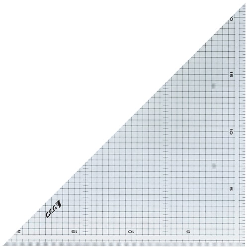 レイアウト作業、線引き、長さ測定等に使用するスケール見やすい大きな目盛り数字を採用しました。【機能】見易い大きな目盛数字を採用しました。方眼目盛付きでレイアウト作業のスピードアップが図れます。方向目盛付きでライン引き作業のスピードアップが図れます。【仕様】■伸縮率：1℃の変化で1mmに対して7〜8×10−5mm伸縮【材質】■アクリル樹脂【サイズ】約タテ300×ヨコ213×奥行4mm、約116g※汚れた場合シンナー・アルコール等は使用しないで下さい。【シンワ測定 三角定規 アクリル製 30cm 方眼目盛付 2枚組 77062】レイアウト作業、線引き、長さ測定等に スケール 製図定規