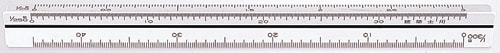 シンワ測定 三角スケール B−15 15cm 建築士用 74961 【メール便対応・4個まで】