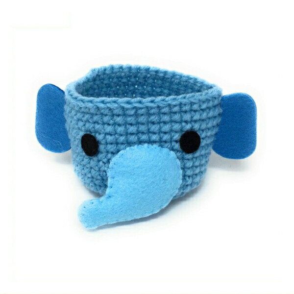 【スーパーセール10%OFF】 どうぶつアミアミ小物入れ(ぞう)4589617961035 メール便 【送料無料ライン対応】