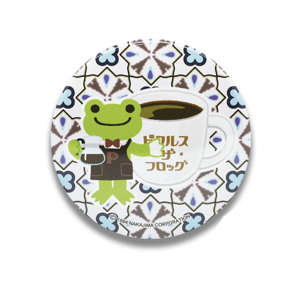 かえるのピクルス 缶ミラー（ピクルス 純喫茶）PC-MR001 4996740596650 Pickles the Frog メール便 【送料無料ライン対応】