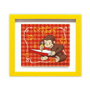 おさるのジョージ フレームマグネット(お絵かき) CG-GM003 Curious George メール便 【送料無料ライン対応】