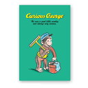 おさるのジョージ ポストカード(掃除 グリーン)CG-PT515 4996740598432 Curious George メール便 ジョージのグリーンクリーニング - おさるのジョージと一緒に整理整頓! 【送料無料ライン対応】