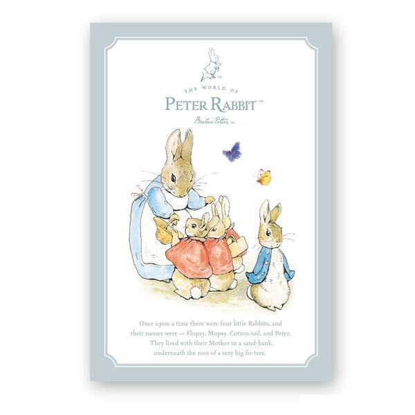 【スーパーセール10%OFF】 ピーターラビット ポストカード(FAMILY) PR-PT006 4996740597282 Peter Rabbit メール便...
