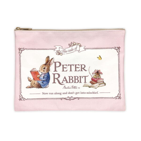 楽天キャラクターグッズPoccLトーシンパック ピーターラビット ポーチ（ピーター BOOK）PR-PO110 4996740604584 Peter Rabbit メール便 【送料無料ライン対応】