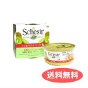 送料無料 シシア キャット ツナ&キウイ 75g Schesir 無添加 無着色 成猫用キャットフード 猫缶 缶詰 フルーツ | ペット用品 FW メール便 【...