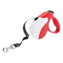 送料無料 伸縮リード アミーゴ テープ3m MINI(レッド/ホワイト) イタリア ファープラスト ferplast社製伸縮リード AMIGO 75702022...