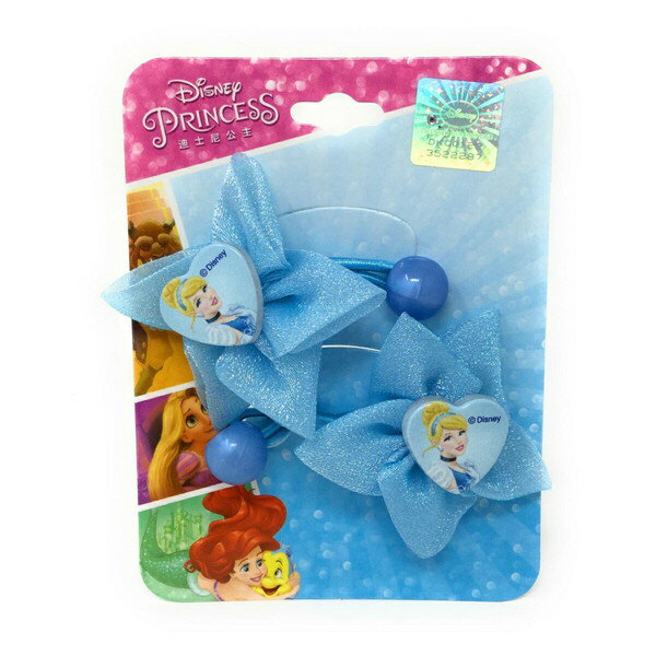 ディズニープリンセス フラワーヘアゴム2個セット（シンデレラ） 6941033429267 メール便 【送料無料ライン対応】