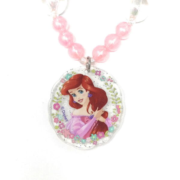 期間限定 10%OFF SALE★ ディズニープリンセス パステルビーズネックレス（アリエル...