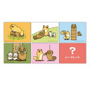 タヌキとキツネ ミニキャンバスコレクション(タヌキとキツネvol.2)(アソート/全6種類) TK-MC011 4996740603150 Tanuki to ...