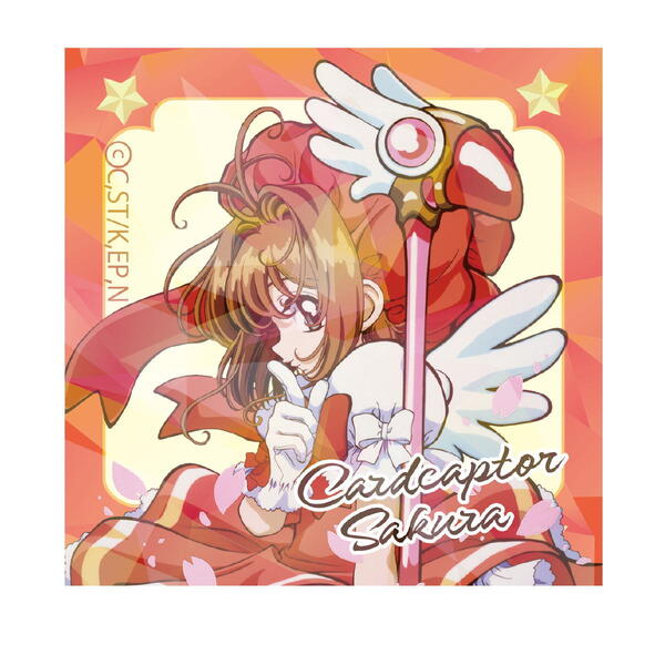 カードキャプターさくら ホログラムステッカー（さくらB） CA-SE012 4996740603648 CARDCAPTOR SAKURA メール便 【送料無料ライン対応】