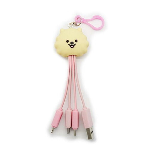 ナンデモ充電くん(ポメラニアン)USB/Type C・Micro・Lightning 4571234217879 メール便 【送料無料ライン対応】 ナンデモ充電くん(ポメラニアン)USB/Type C・Micro・Lightning 4571234217879 メール便 【送料無料ライン対応】