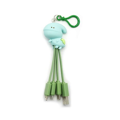 ナンデモ充電くん消しかす(パラサウルス)USB/Type C・Micro・Lightning 4571234218418 メール便 【送料無料ライン対応】 ナンデモ充電くん消しかす(パラサウルス)USB/Type C・Micro・Lightning 4571234218418 メール便 【送料無料ライン対応】