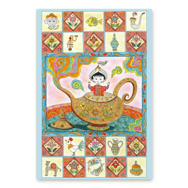 【スーパーセール10%OFF】 ちびまる子ちゃん ポストカード(魔法のランプ)CM507-01 Chibi Maruko-chan 櫻桃小丸子 メール便 【送料...