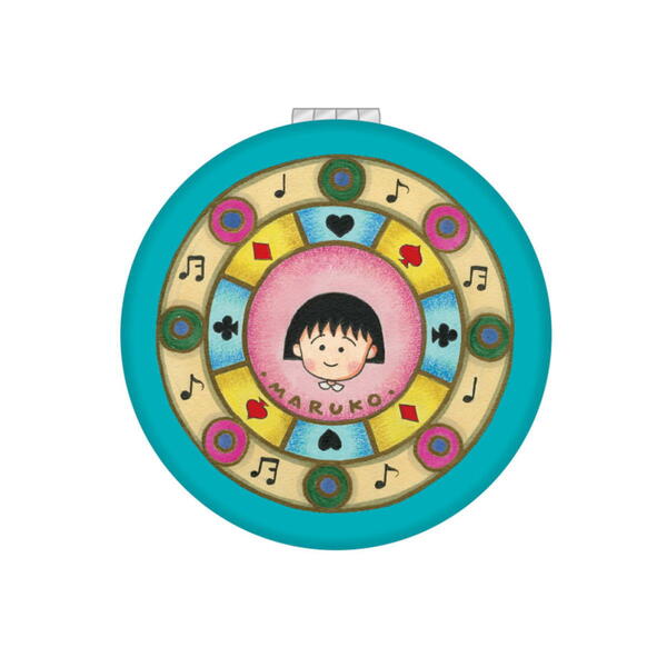 ちびまる子ちゃん コンパクトミラー(青空のように)CM-MR502 4996740602030 Chibi Maruko-chan 櫻桃小丸子 メール便 【送料無料ライン対応】
