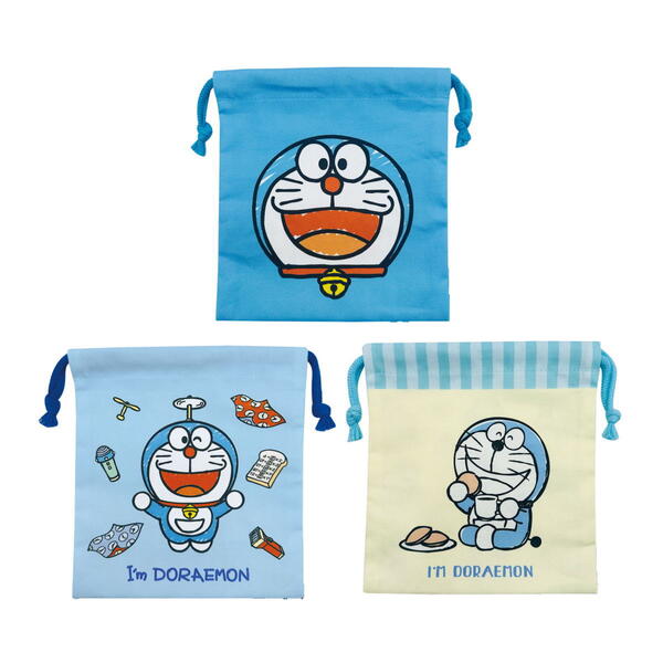 樂天商城 - ドラえもん 巾着 ID-KI 4996740608209 I'm Doraemon メール便 【送料無料ライン対応】