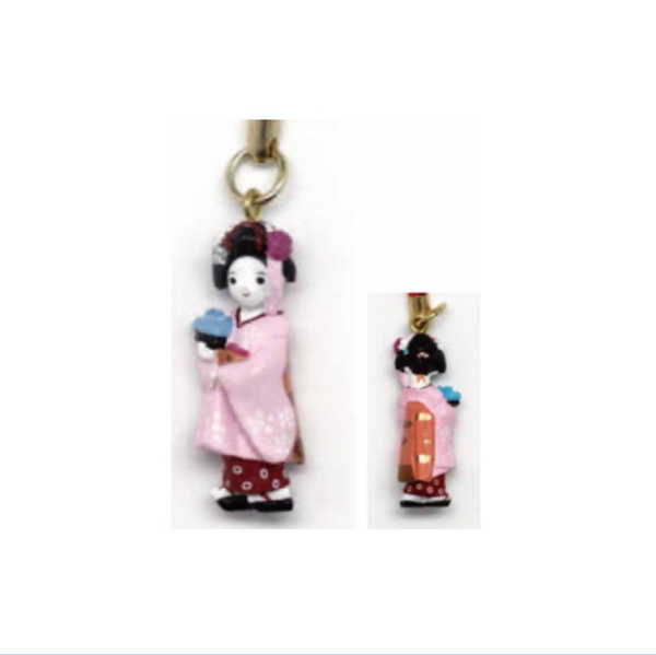 樂天商城 - 日本絵巻 舞妓根付 WF001-03 メール便 【送料無料ライン対応】