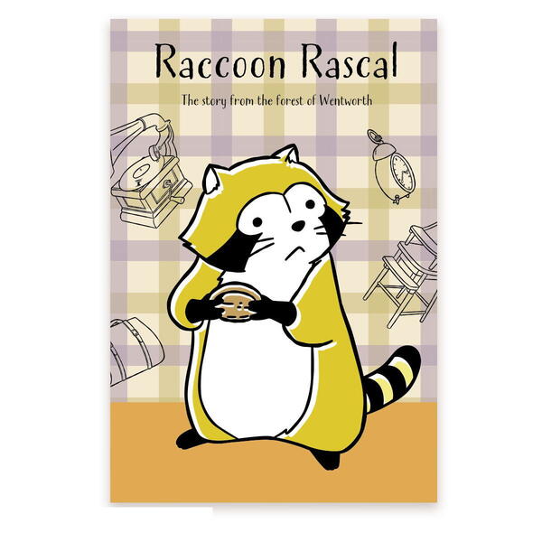 あらいぐま ラスカル ポストカード（クラシックコイン）RA-PT104 4996740599026 Rascal the Raccoon メール便 