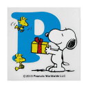 スヌーピー イニシャルステッカー P SN226 snoopy メール便 グッズ ショップ レア 文房具 オラフ グッズ 【送料無料ライン対応】