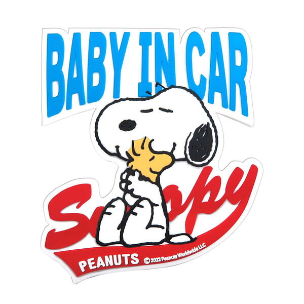樂天商城 - スヌーピー ラバーセーフティステッカー SN240 4956019132392 snoopy メール便 グッズ ショップ レア 文房具 オラフ グッズ 【送料無料ライン対応】