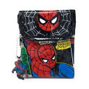 スパイダーマン ショルダーミニポーチ(COMICS) 8852016242187 メール便 【送料無料ライン対応】
