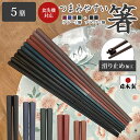 食洗器対応 箸 業務用 箸 日本製 箸 5膳セット PBT 樹脂箸 すべらない おはし お箸 22.8cm つかみやすい箸 飲食店 来客用 六角 リターナブル箸...
