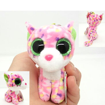 【TY】キーホルダー 【BEANIE BOO'S】 SOPHIE ソフィー ビーニーブーズ 猫 ねこ ネコ サイズ KC 約8cm