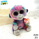 【TY】 ぬいぐるみ 【BEANIE BOO'S】 ZURI ズリ ビーニーブーズ 猿 さる サル Mサイズ 15cm