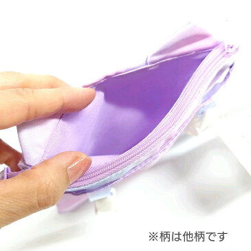 3ポケットポシェットポケット 抗菌・防臭加工 【クマチャンデイズ】 ショルダー付き 株式会社クラックス ショルダーひも付 クリップ付 移動ポケット 織りネームタグ付き くま クマ ☆メール便OK☆
